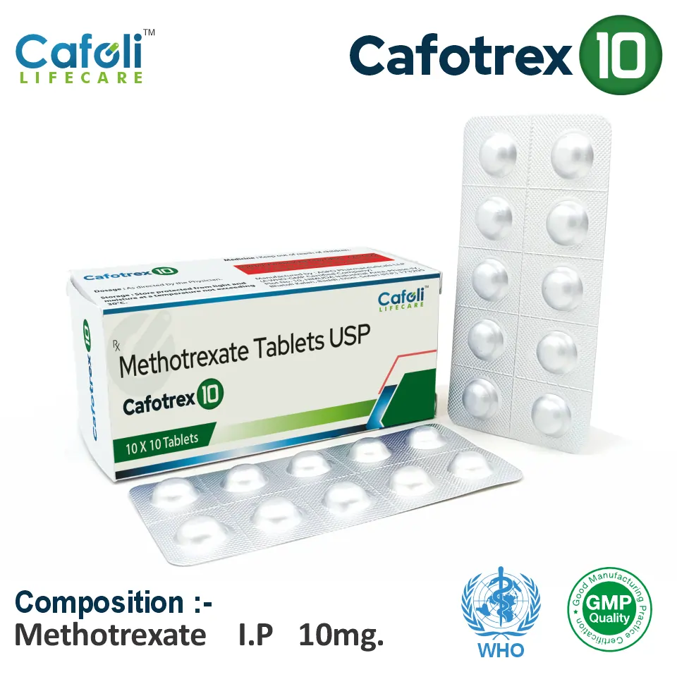 Cafotrex 10mg Tablet for PCD Pharma Franchise